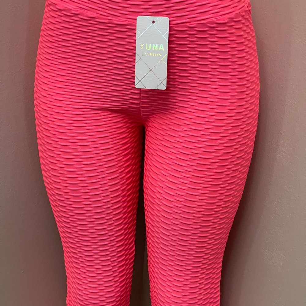 Yuna Fashion Women's Leggings, Fitness Tights Push Up Pants Sport Running Yoga - Picture 3 of 9